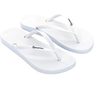 NWT IPANEMA Ana white flip flop 10​